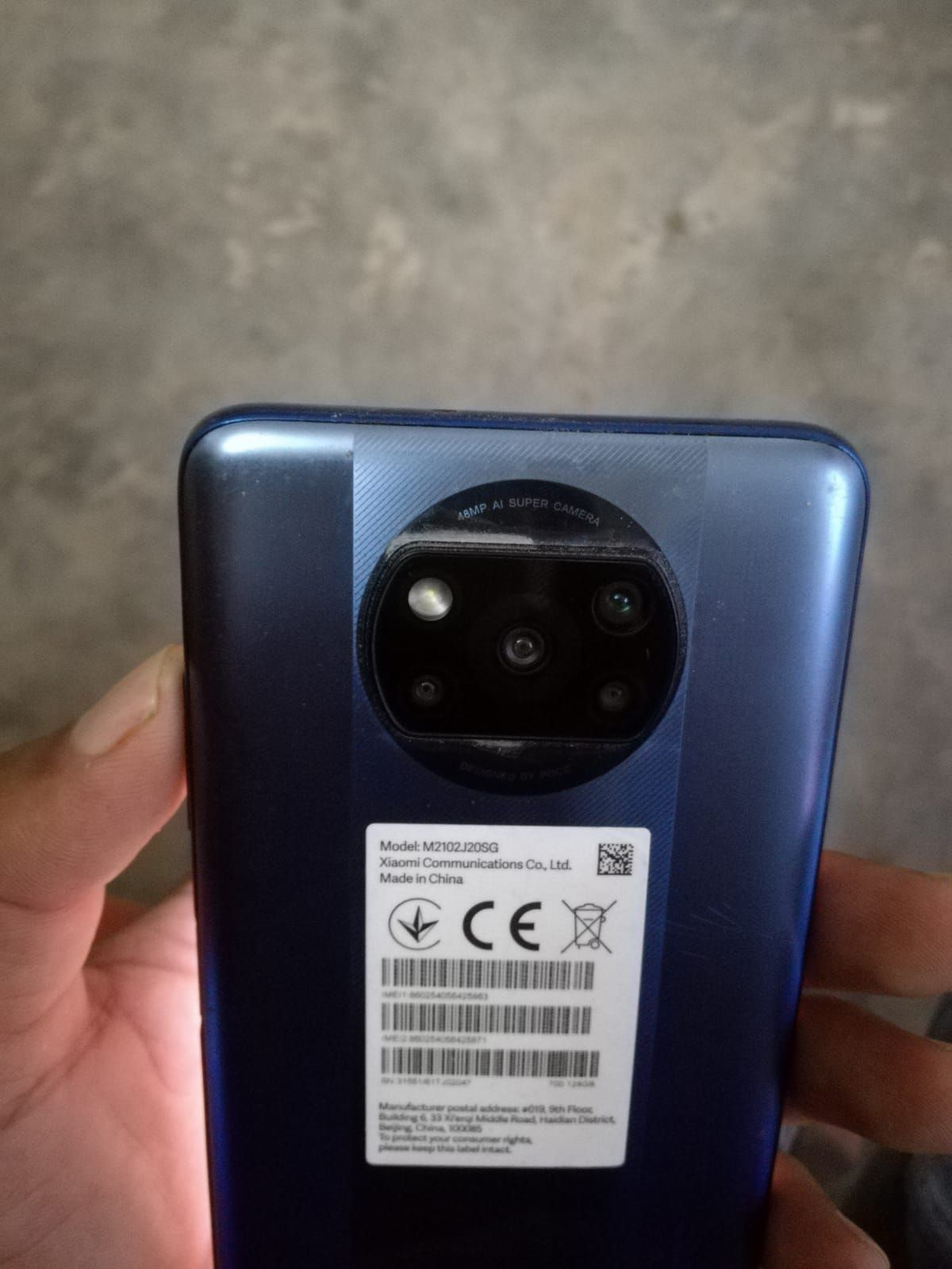 Poco x3 Pro 6gb 128gb water pack pta official approved by Rana Naeem