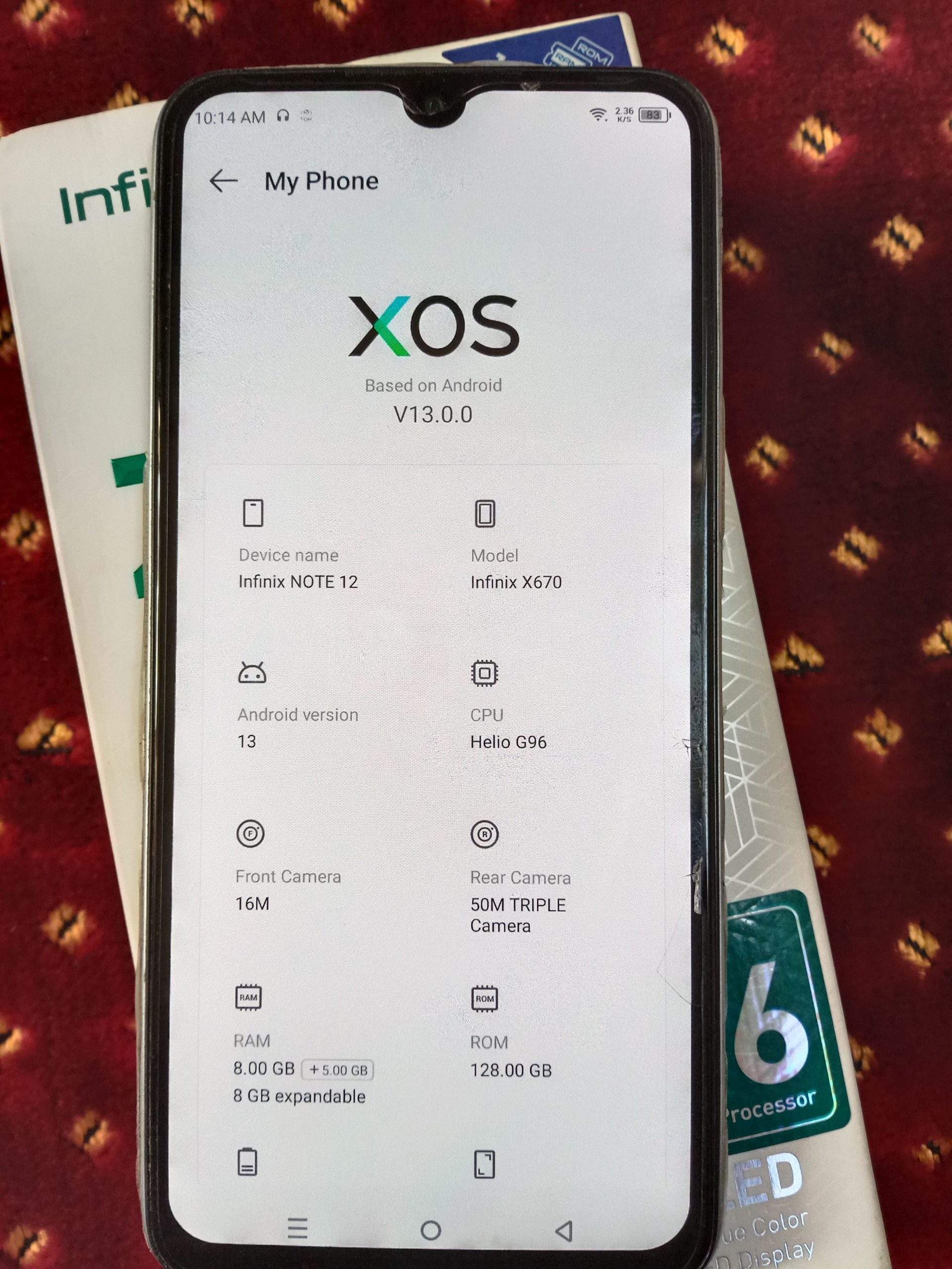 Infinix Note 12 by Hayat Sharif