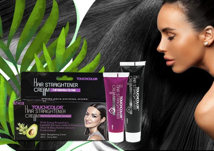 Touchstraightner Hair cream by Naqeeb Ullah