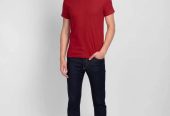 Men’s Stitched Round neck T shirt by Sahil Ahmad