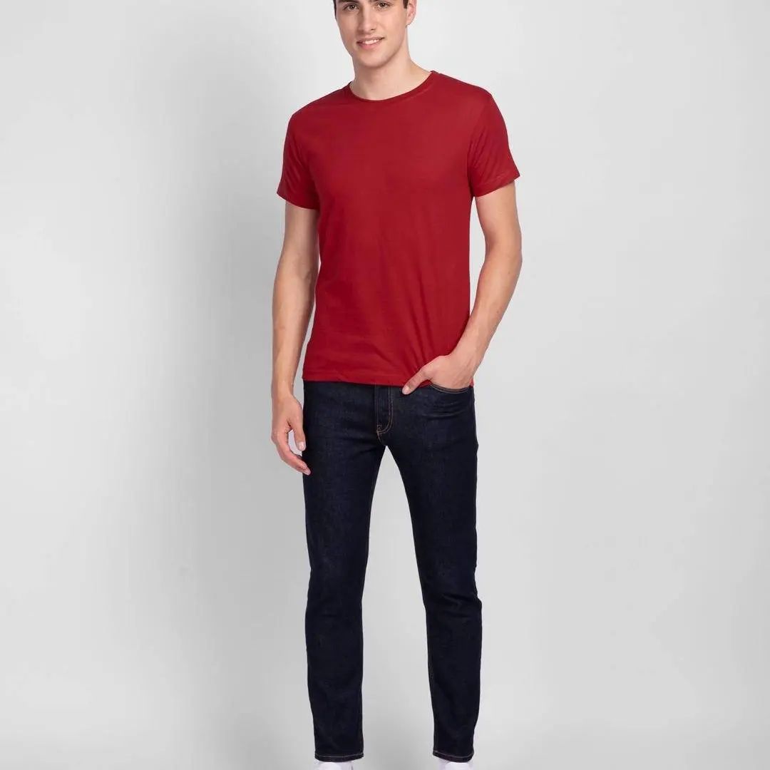 Men’s Stitched Round neck T shirt by Sahil Ahmad