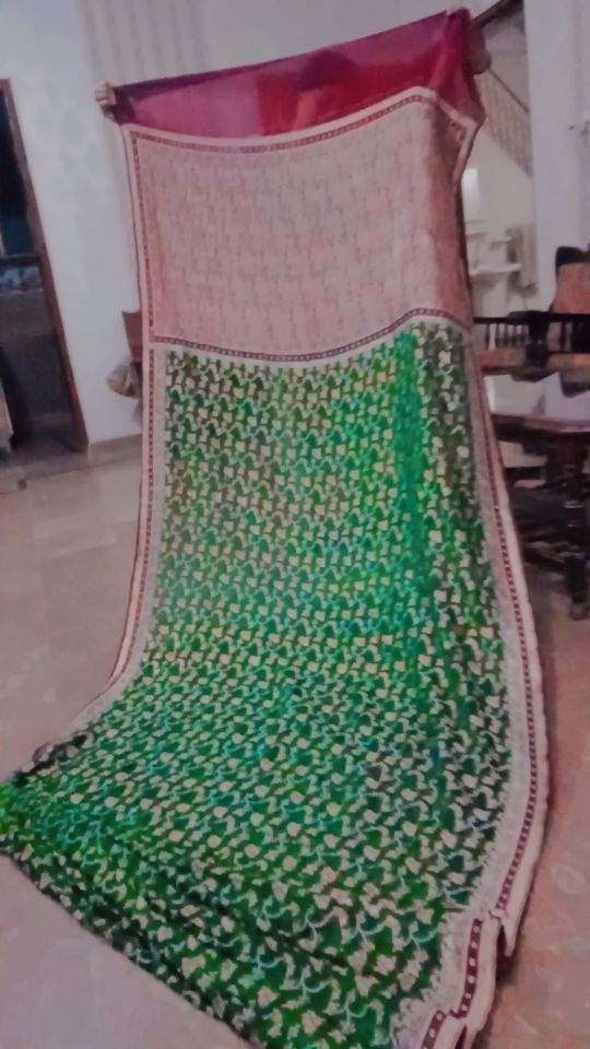 Indian pure banrsi saree by Sadaf Rauf