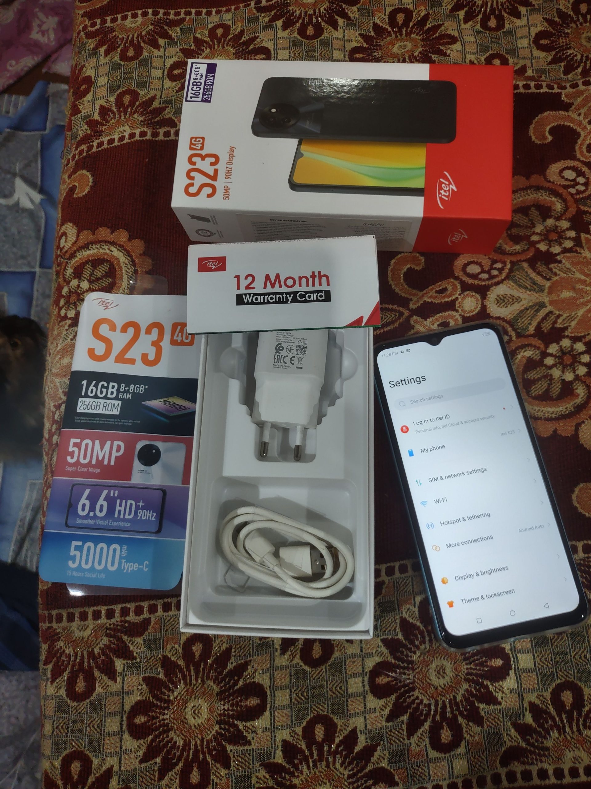 itel s23 256gb only 10 days used by mirza xe