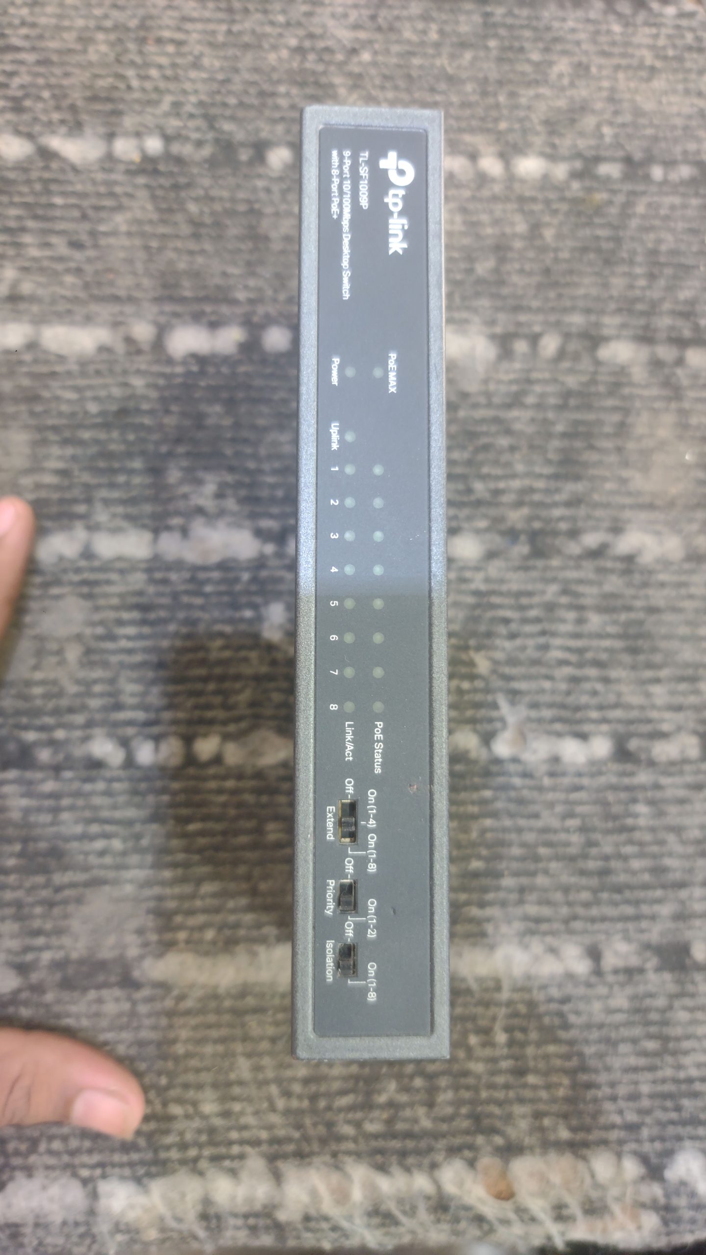 TPlink Network switch 100Mbps by Waqar Ah