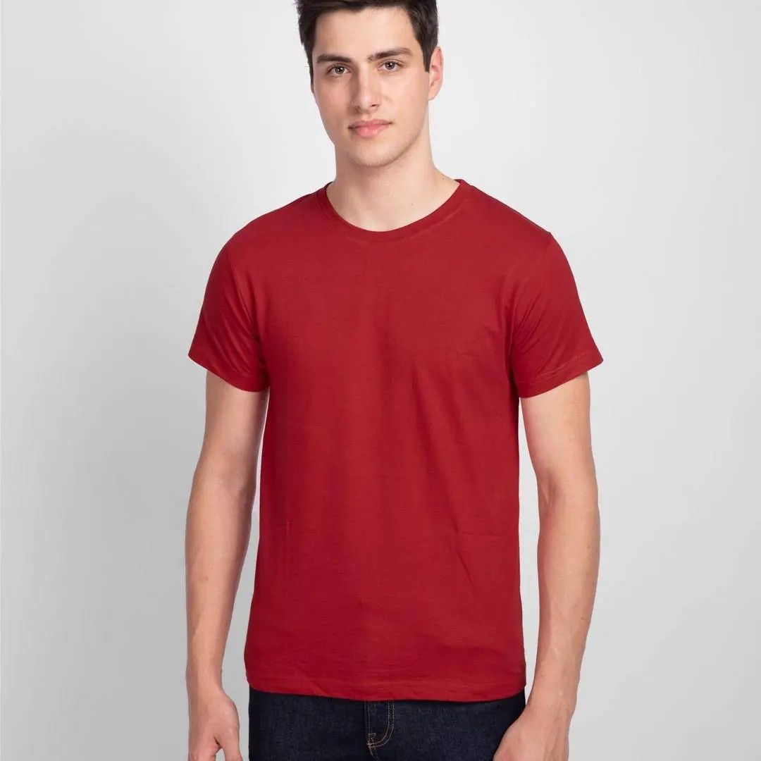 Men’s Stitched Round neck T shirt by Sahil Ahmad