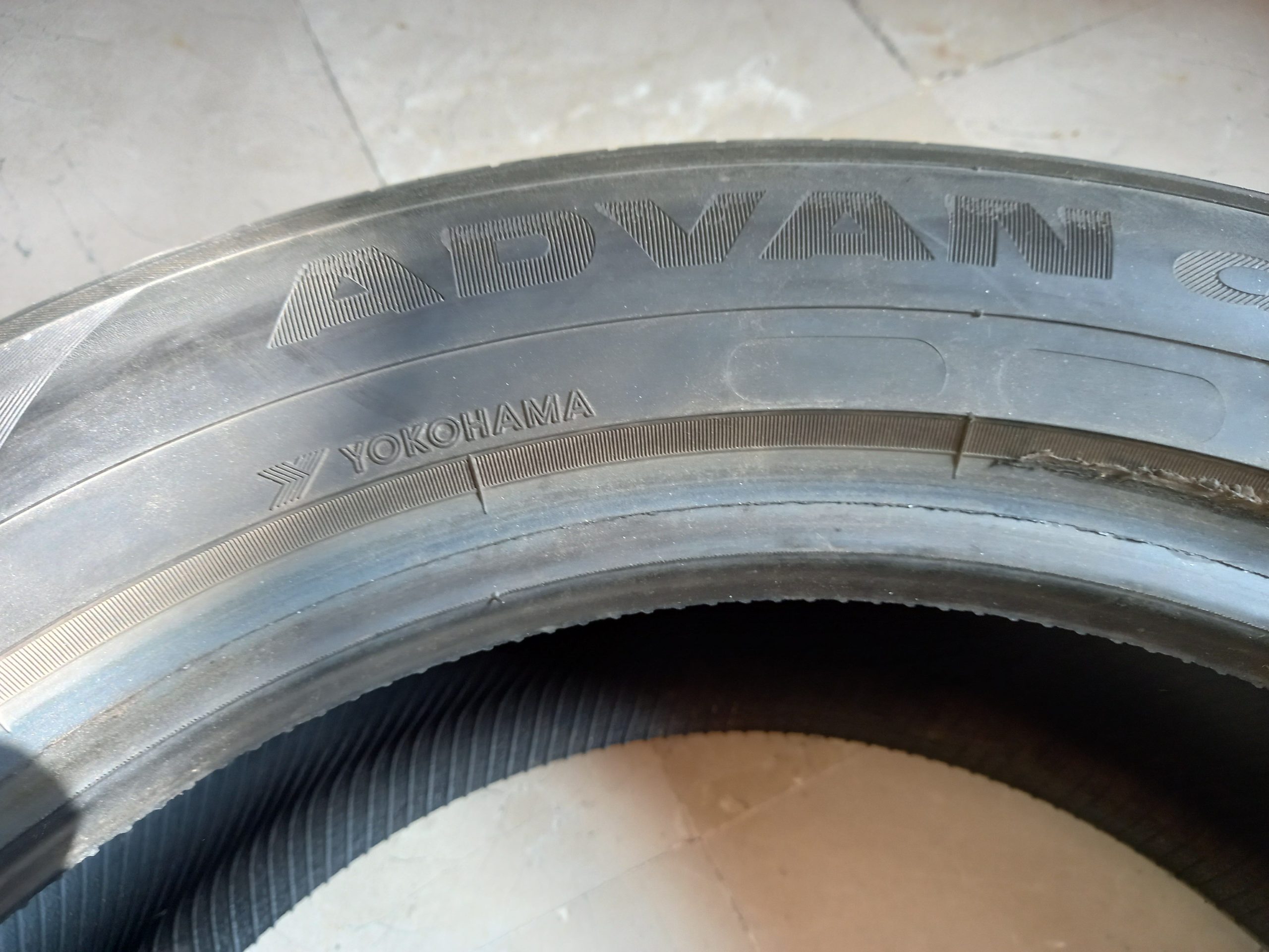 YOKOHAMA ( 2 TYERS FOR SALE) Size ( 225/ 55/ R18 ) by Mohammad Ali