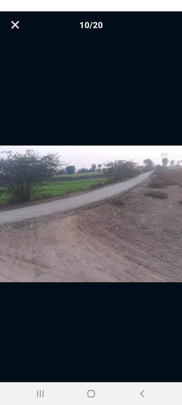 85 چک لاہور روڈ کے قریب( 9 ایکڑ ) ( 72 کنال زرعی رقبہ برائے فروخت۔) by Mohammad Ali