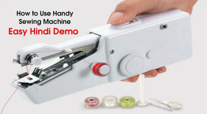 New Natural Handheld Mini Stitching machine by Ahad Jain