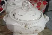 Crockery dinner set by Rabia Usman