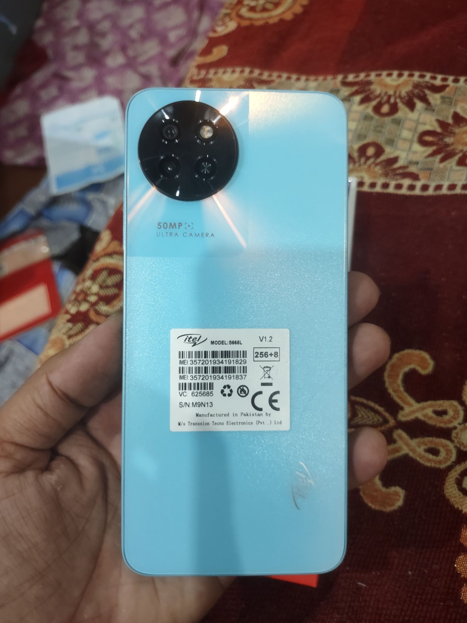 itel s23 256gb only 10 days used by mirza xe