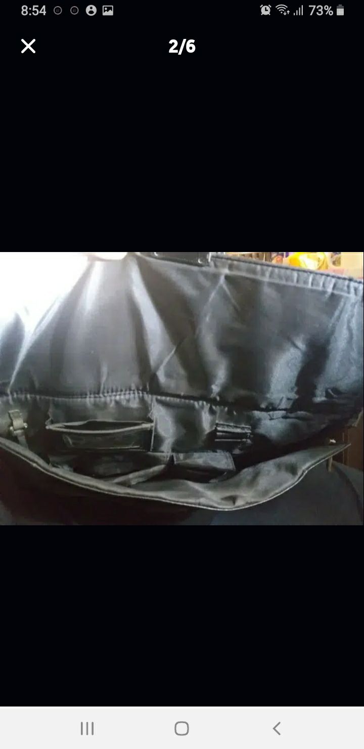 Leather Laptop Bag by ayesha kamran