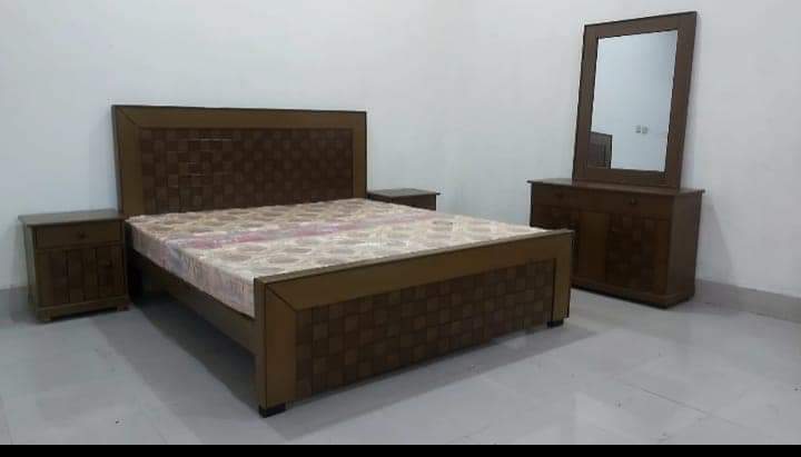 Double Bed Wooden Sale New by Zeshan Wood Furniture