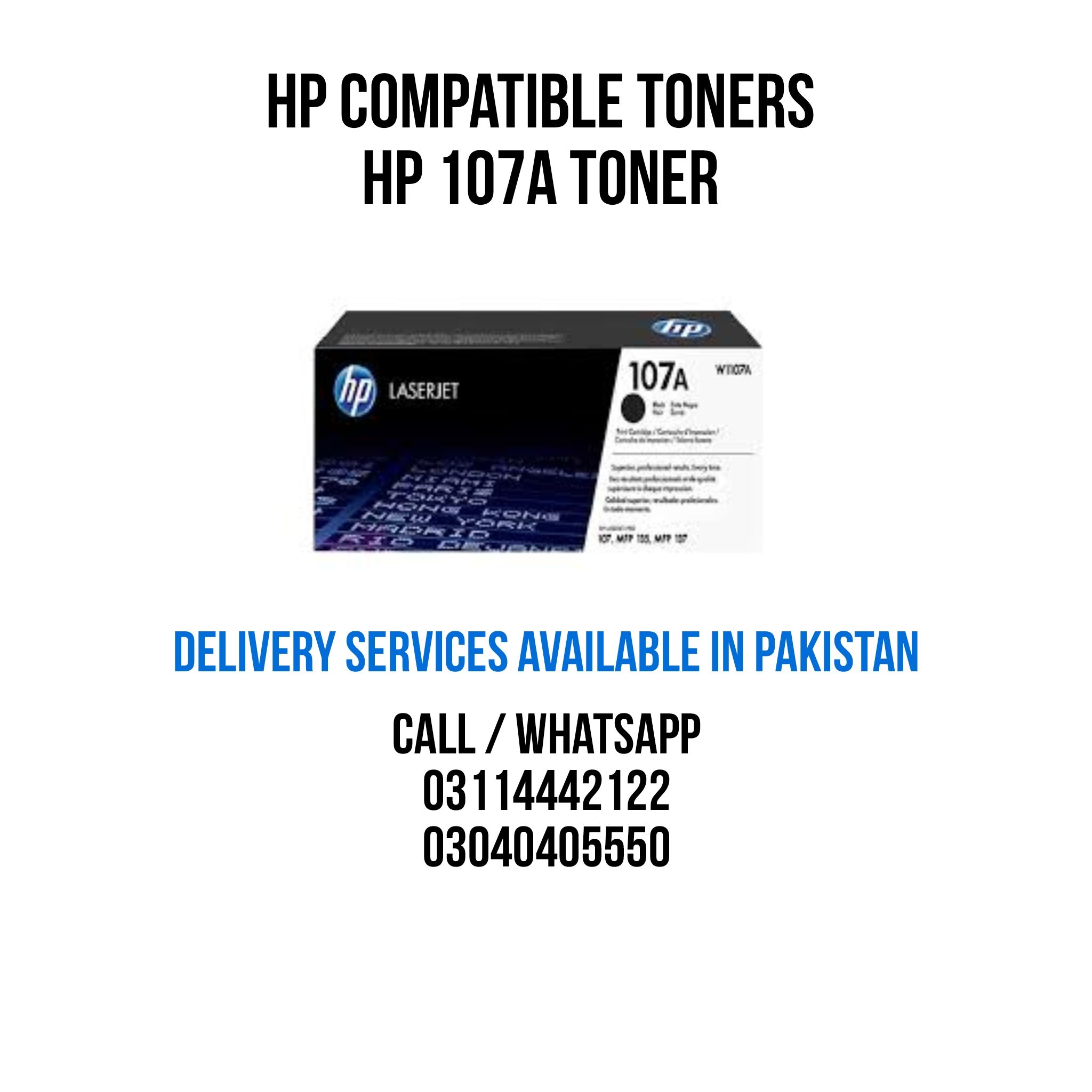 Hp LaserJet Printer Toners Compatible and Original Available by Malik Aamir Raza Khokhar