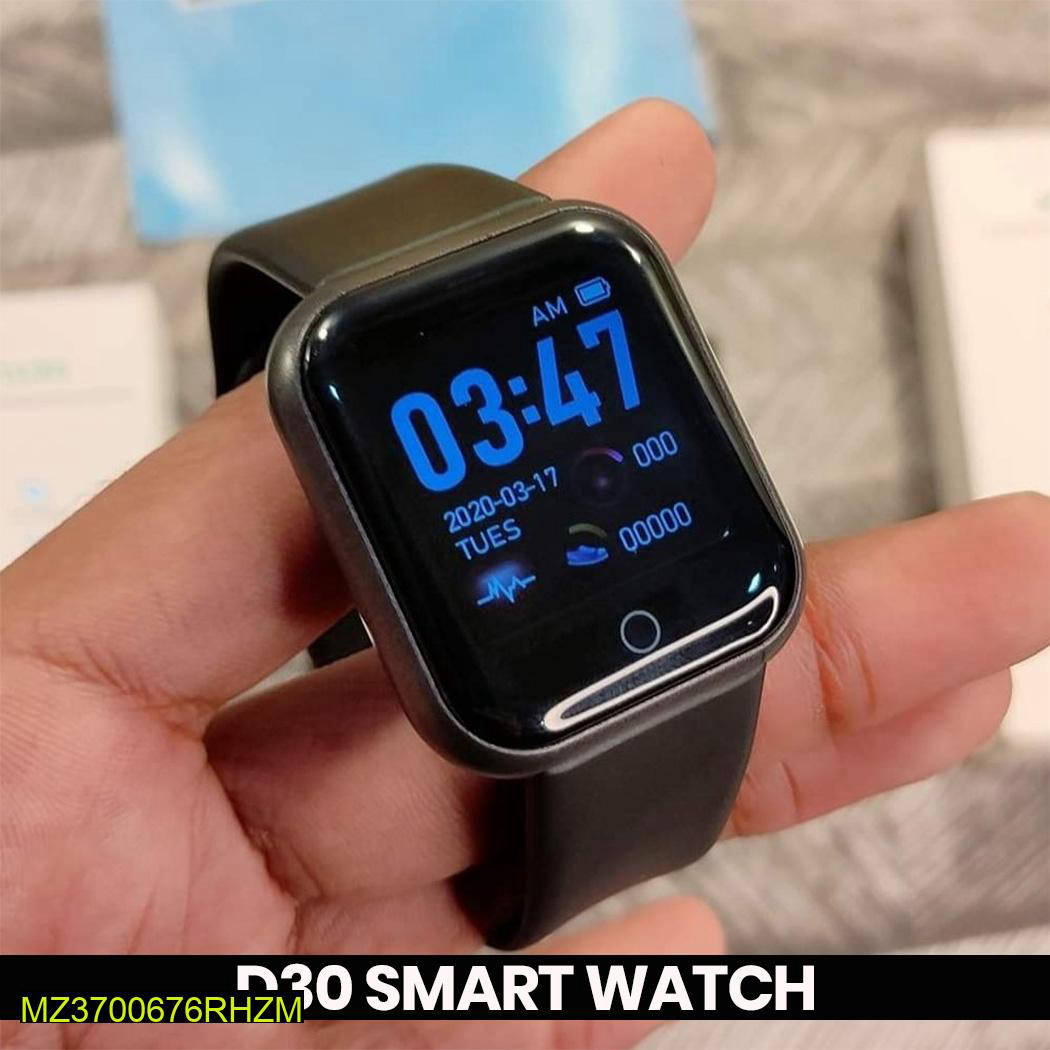 D30 Bluetooth smart watch Black by Sahil Ahmad
