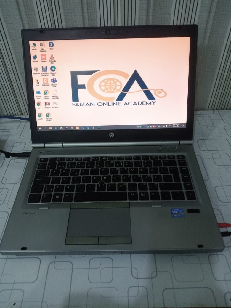 Hp Laptop 8470p, Cor i5, 3th Gen, Hard 500gb, Ram 8gb by Shoaib Aftab