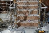 Steel Railing And Fiber Glass shade by Ibrahim Bin Sikander