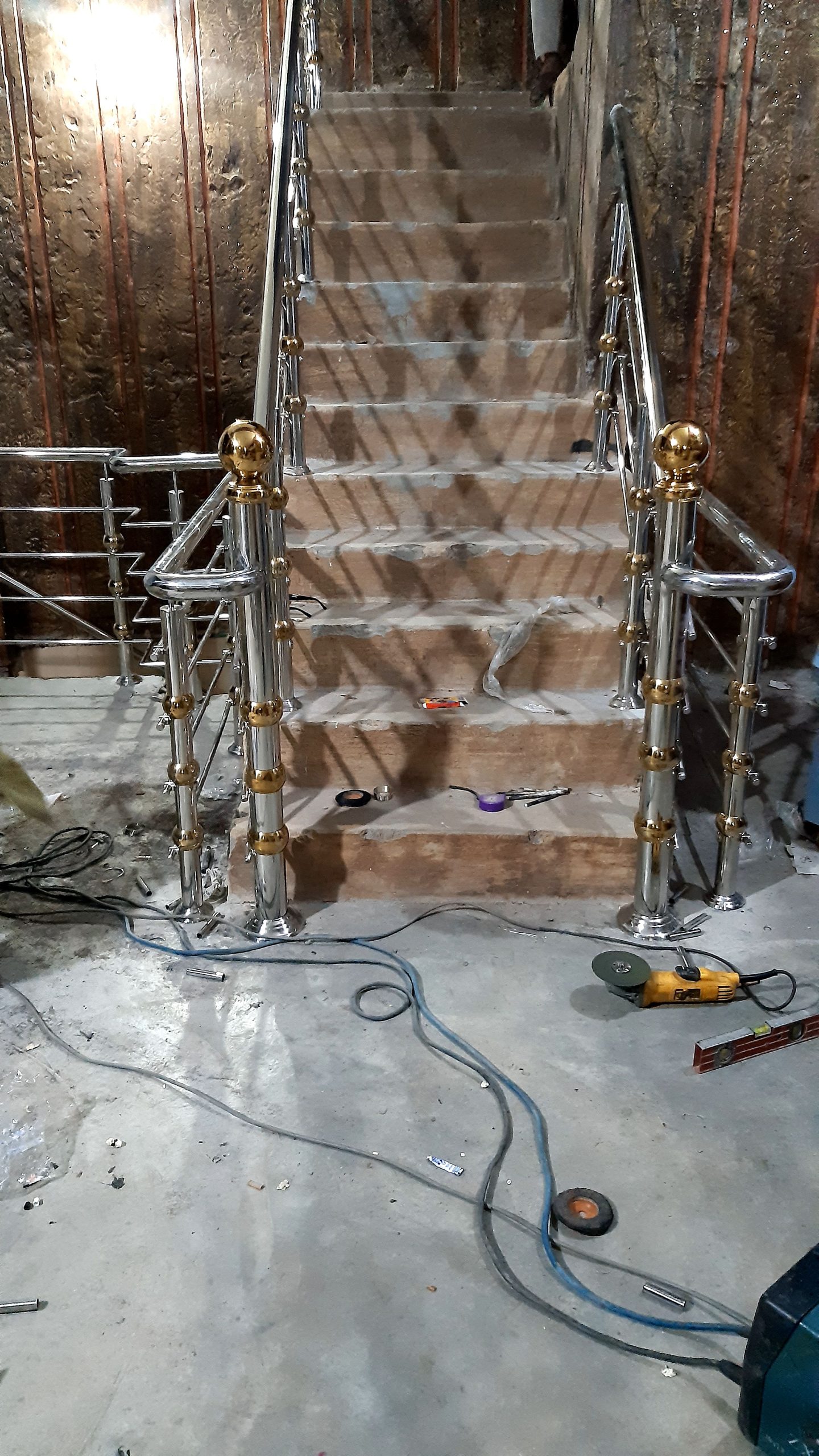 Steel Railing And Fiber Glass shade by Ibrahim Bin Sikander