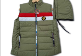 Sleeveless Jacket by Aizaz khan