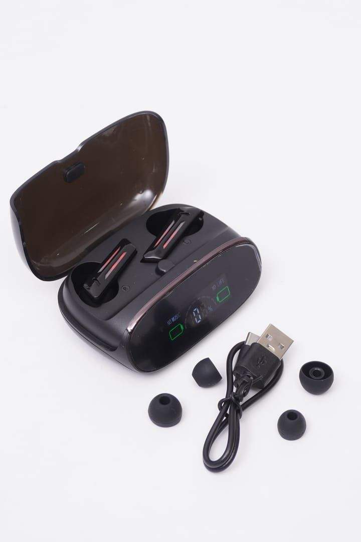 M39 Ear Buds: 12-Hour Playback, Touch Controls, IPX7 Waterproof by Huraira Mughal