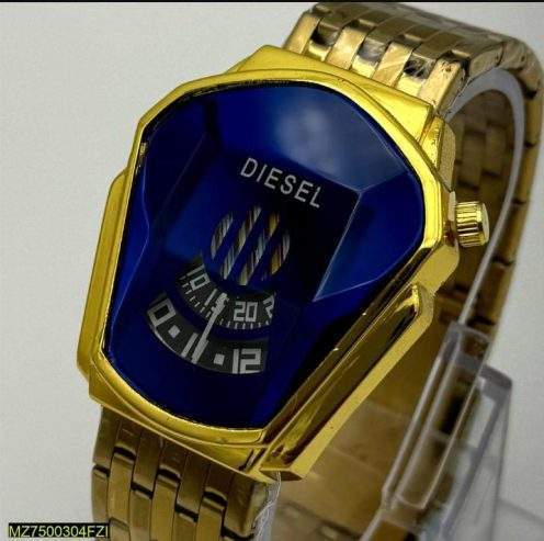 Men’s stainless steel formal watch by Tayyab Azeem