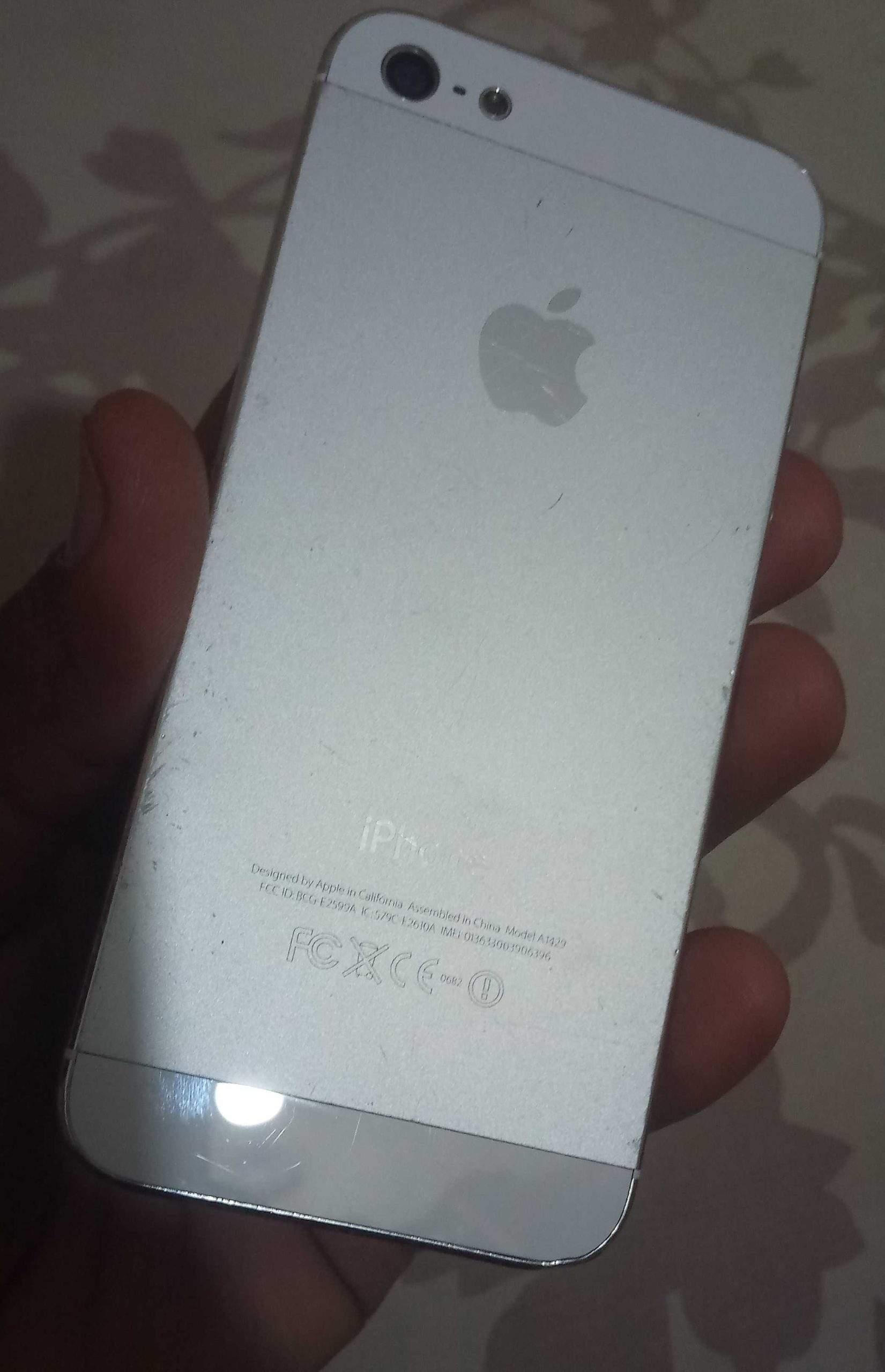 Iphone 5 64Gb PTA approved by Muhammad Shahid