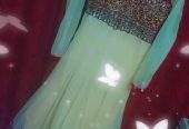 1 time used pretty❤ long maxi. by sumaira rehan