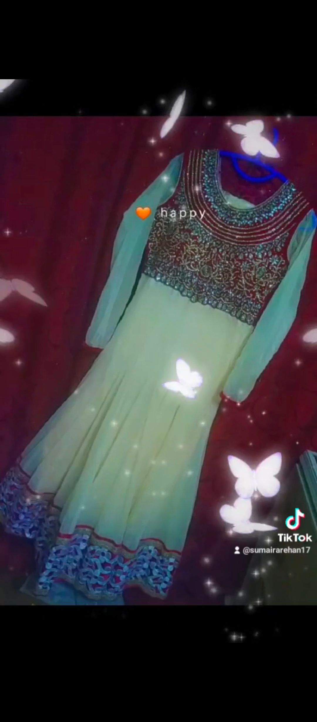 1 time used pretty❤ long maxi. by sumaira rehan