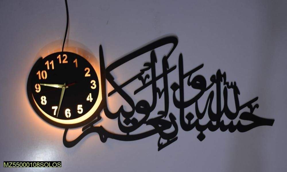 Stylish DIY acrylic wall clock⏰ with cash on delivery by musa KHAN