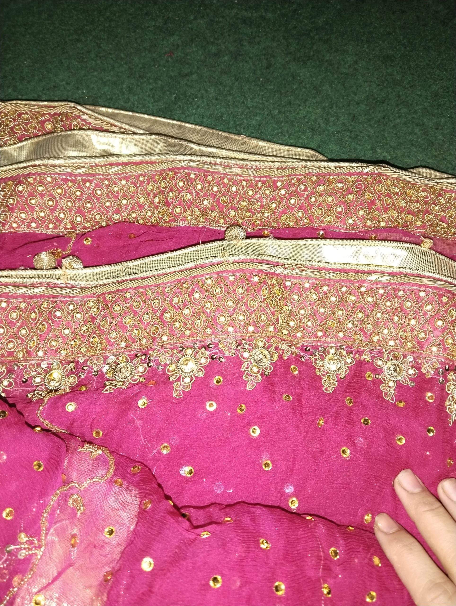 Bridal lahnga by Saba Mirza