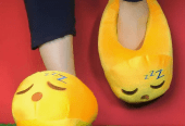 Women’s emoji slippers warm nd comparable by Hooriya Baloch