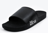 Black Camel Tessel Slide Slipper For Men by Waleed Hassan