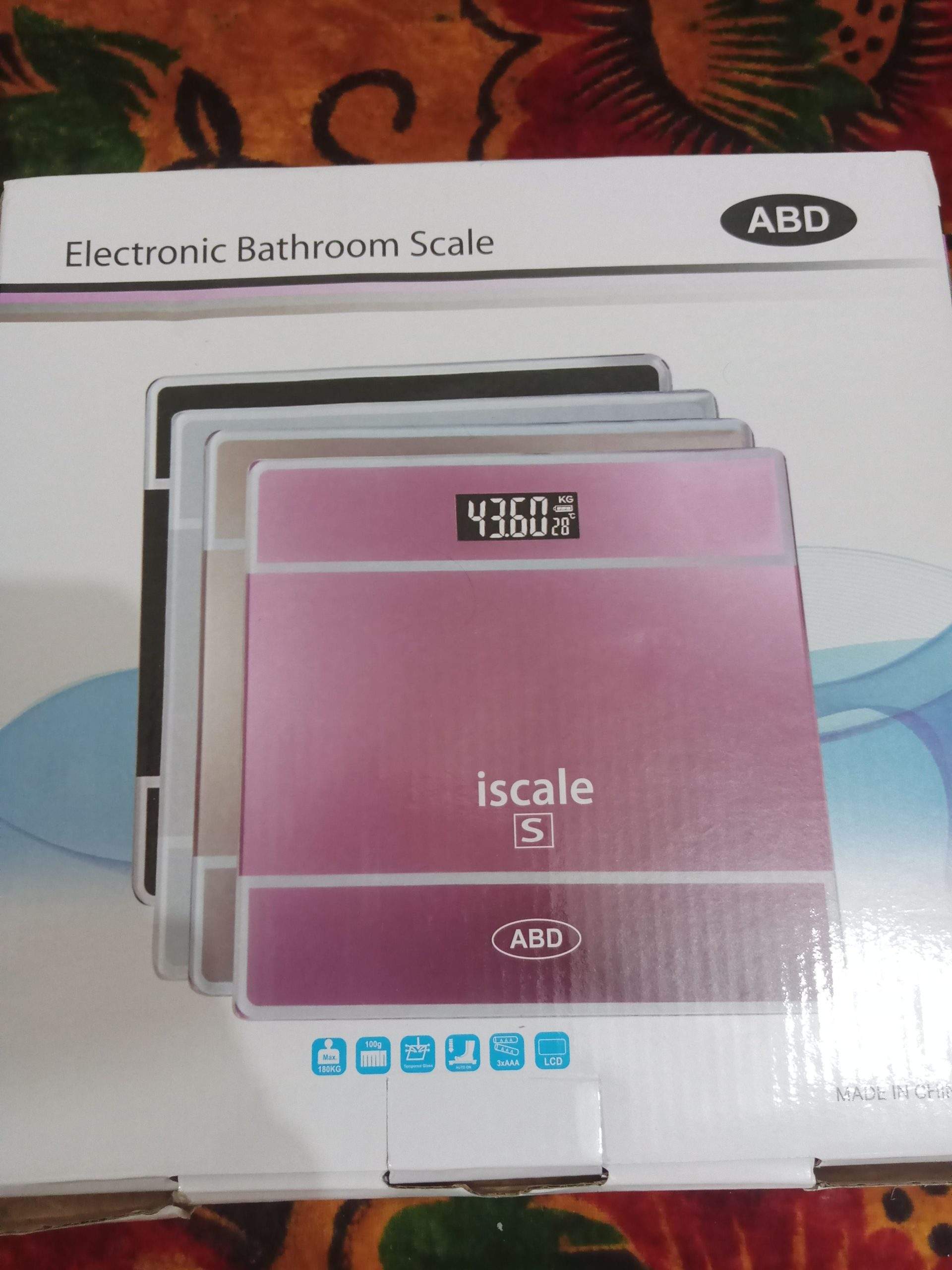 iScale Weight Machine 100Gm to 180Kg Box Packed by Rameez Raja Rameez Raja