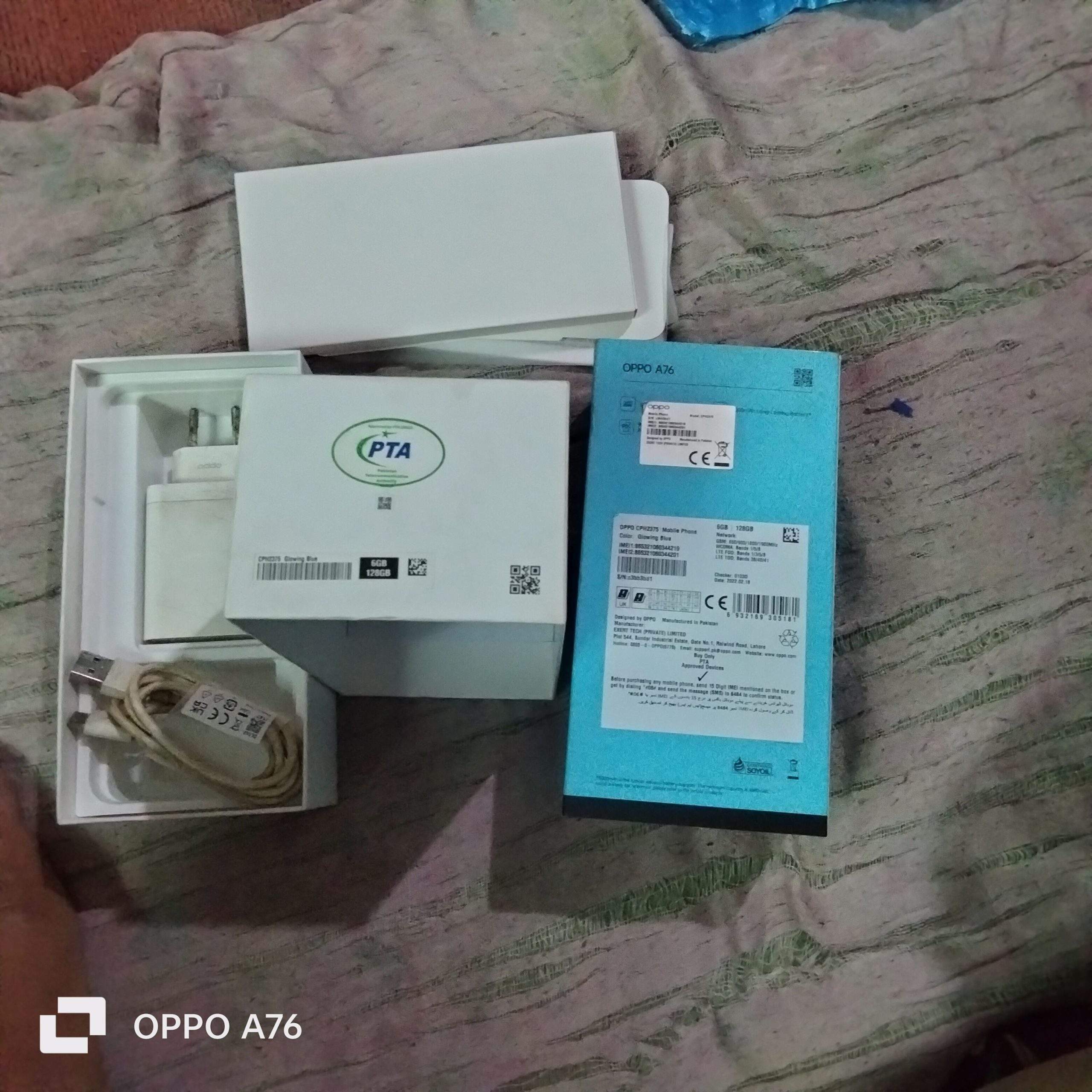 Oppo A76 mobile phone by Haddi Haddi