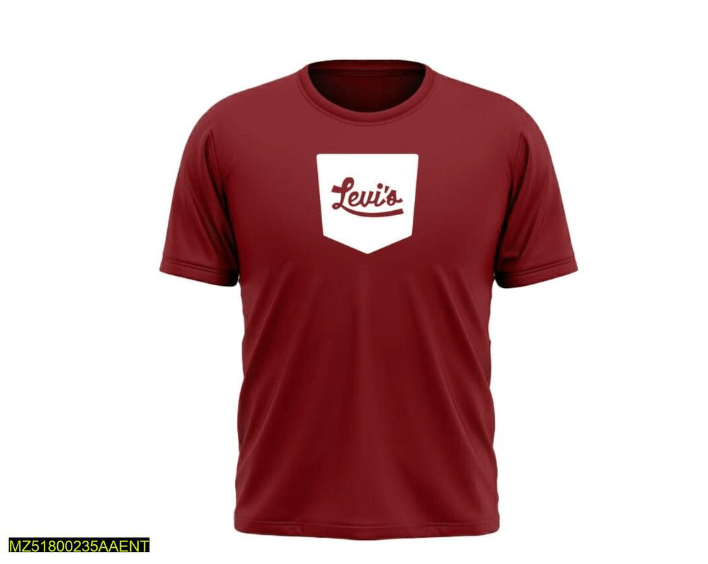 🔥Offer Unisex Stitched Jersey Printed T-Shirts, pack of 5🤩 by Muhammad Afaq