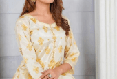 2 PCs Woman Stitched Silk Maxi by Hanan Shafique