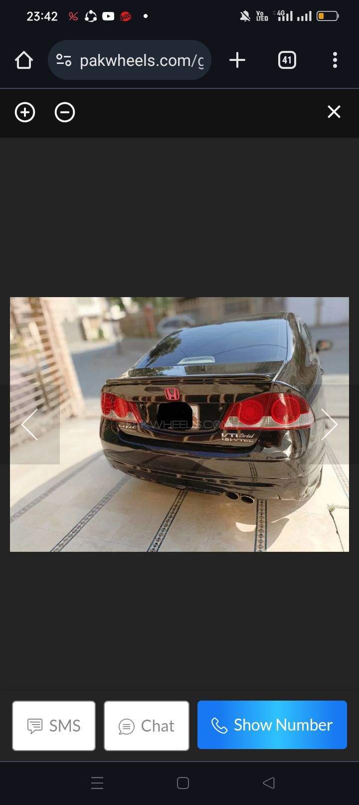 Honda reborn prismatic full option by nadeem shahzad