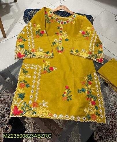 Women Linen Dress by Ali raza