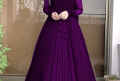 3 Pcs Women’s Stitched Chiffon Plain Maxi … Free home delivery by Muhammad Maqbool