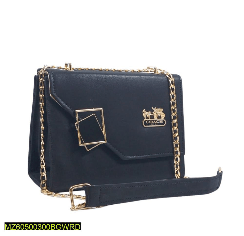 Women’s PU Leather plain crossbody bags by Muhammad Afaq