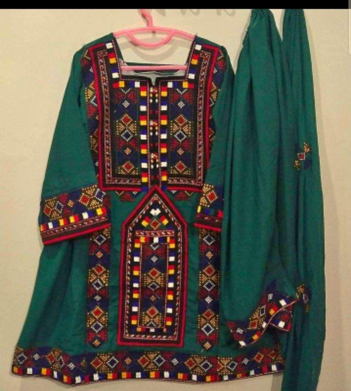 Balochi dress by Siraj Baloch