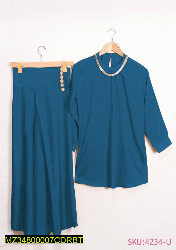 Lady Top and long Plazo♥️ by Muhammad Afaq