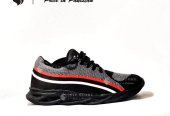 Men’s Rabber comfortable joggers, Red Line by Gulzar Ahmed