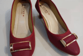 Women’s Rexine Heels Kot Shoes …. Free home delivery by Muhammad Maqbool