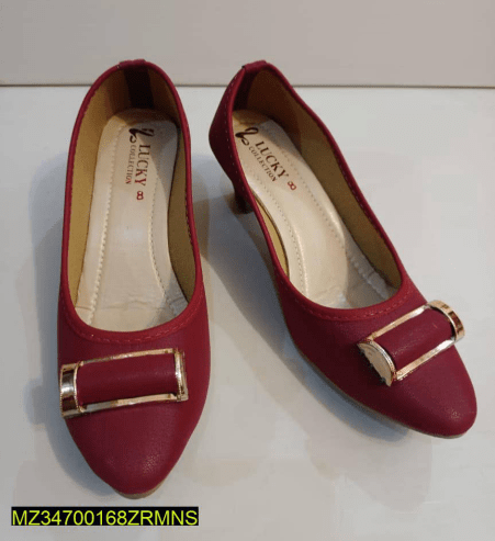 Women’s Rexine Heels Kot Shoes …. Free home delivery by Muhammad Maqbool