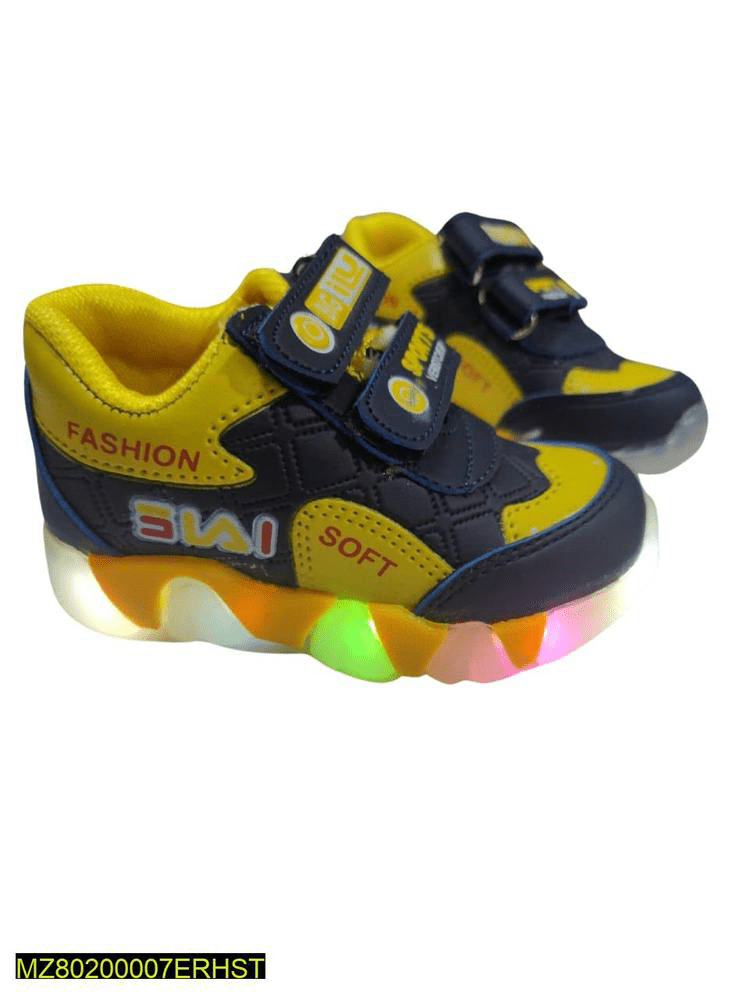 Boy’s Leather Sneakers by Muhammad Afaq