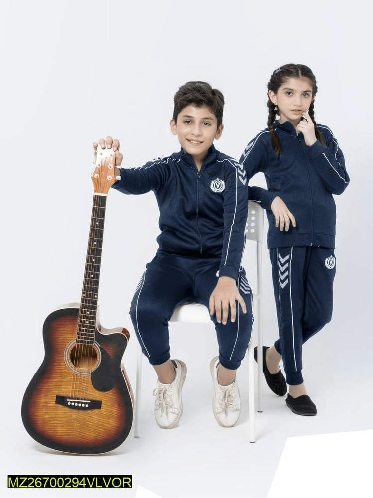 2 pc’s child stitched track suit by Ahsan Danish