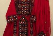 Balochi dress by Siraj Baloch