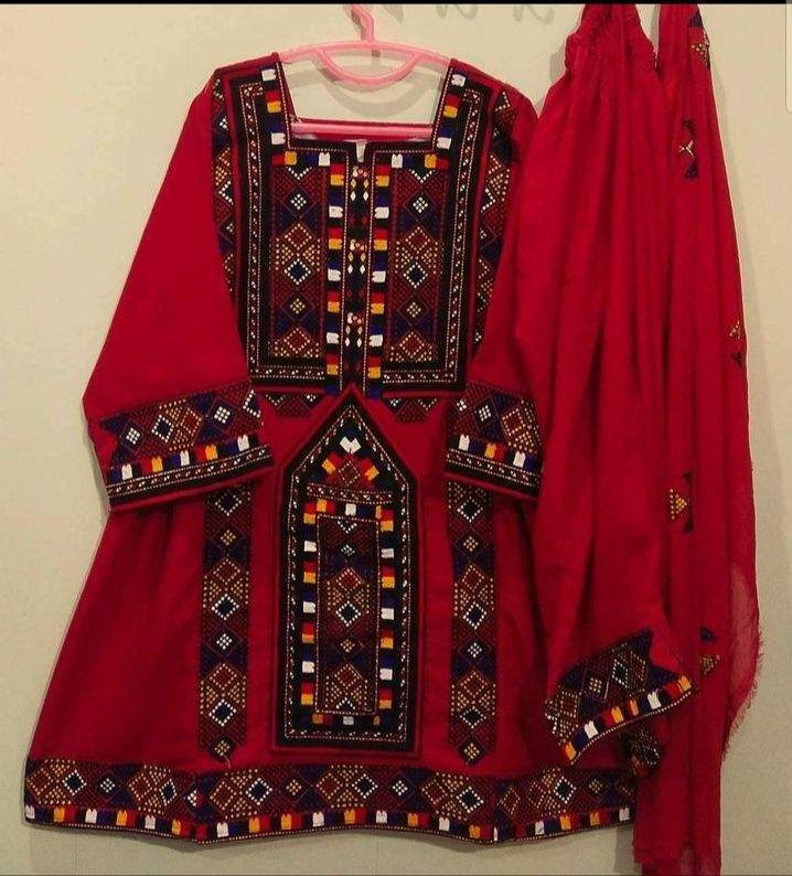 Balochi dress by Siraj Baloch