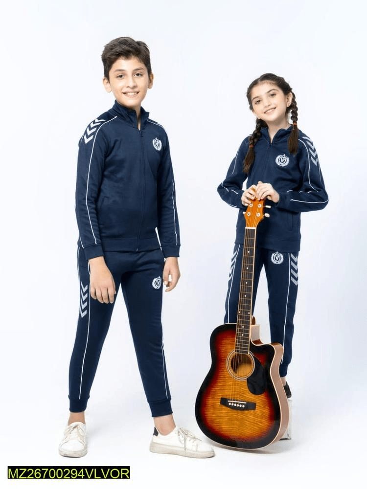 2 pc’s child stitched track suit by Ahsan Danish