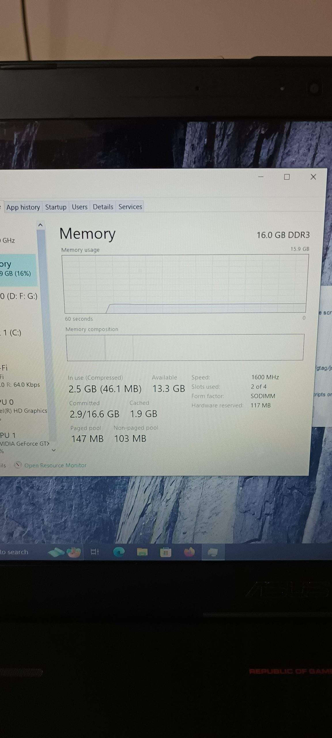 ASUS ROG Core i7 4th Gen 2GB NVIDIA 16GB RAM by Fahad Ali